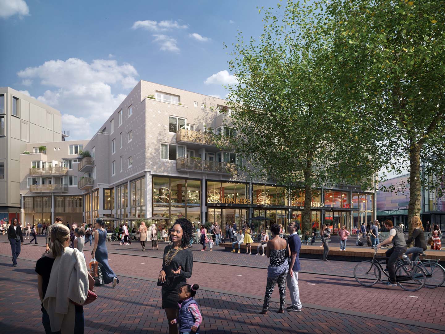 Project: Winkelgebied Amsterdamse Poort