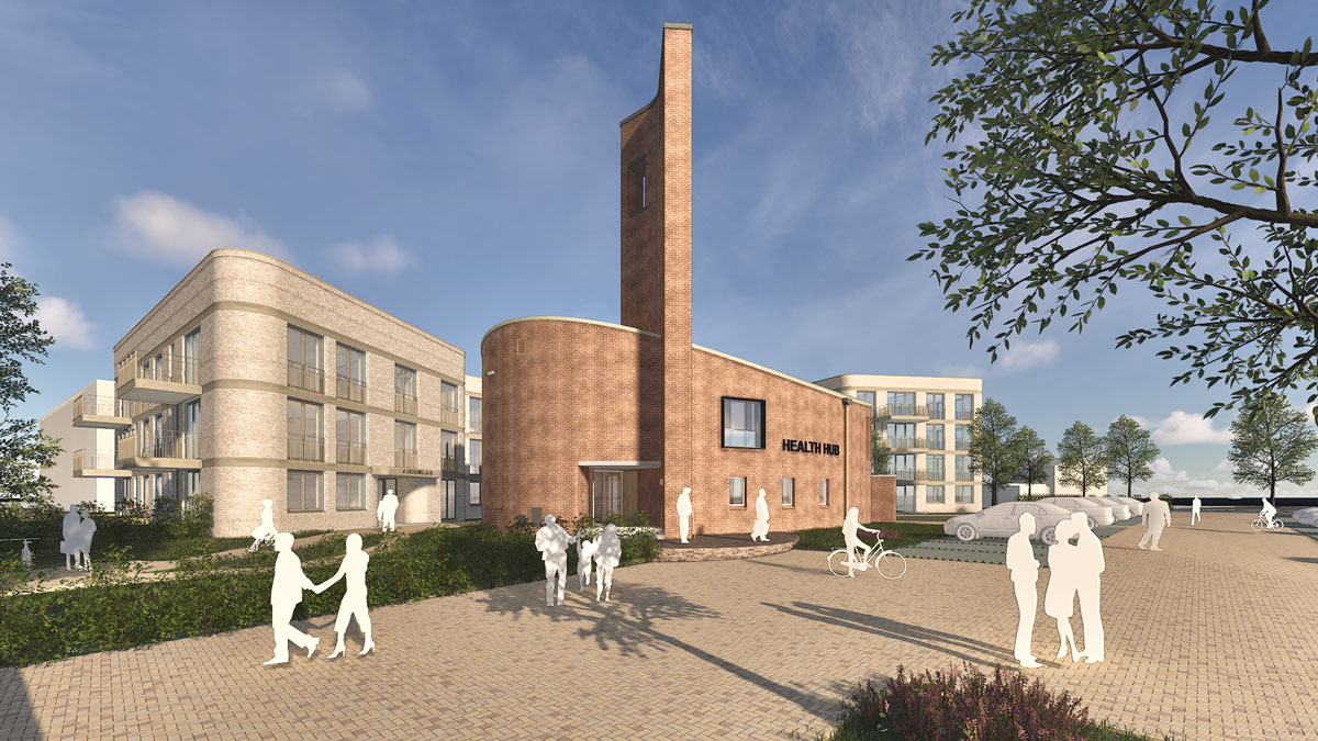 Image - Woongebouw Verlosserkerk Bussum